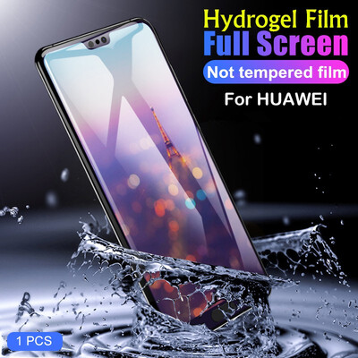 

Mzxtby 9D Soft Hydrogel Protective Film For Huawei P10 P20 Lite Mate 20 Pro Screen Protector For Huawei Mate 9 10 Honor 9 10 Lite