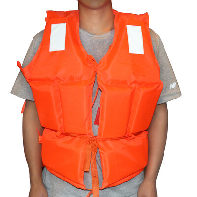 

Roadwalker life jacket float control belt with life-saving whistle reflective patch outdoor fishing leisure safety emergency rescue supplies routine life jacket