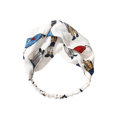 

Women Vintage Headbands Elastic Turban Head Wrap Beautiful Lightweight Hair Band Elegant Hairlace