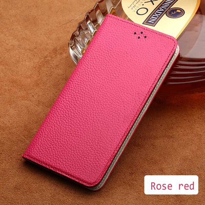

Leather phone case for iphone 6 6s 7 8 Plus X Xs Max lychee clamshell for 6p 7p 8p Xr case