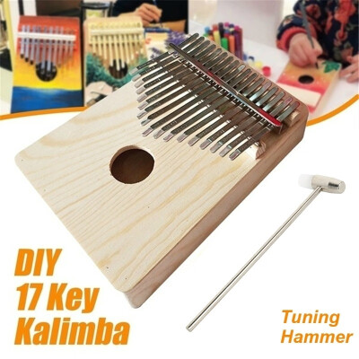 

Willstar 17 Keys Mahogany Kalimba Acoustic Thumb Finger Piano Musical Instrument Diy Painting Kalimba