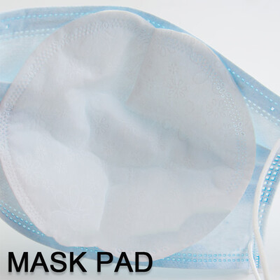 

1 PCS Non-woven 1layer mask pad -bag-white disposable gasketPad For Various Mouth Mask Only Mask Pads