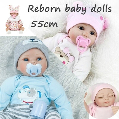 

Willstar 26cm55cm Lifelike Newborn Silicone Vinyl Reborn Gift Baby Doll Handmade Reborn Dolls