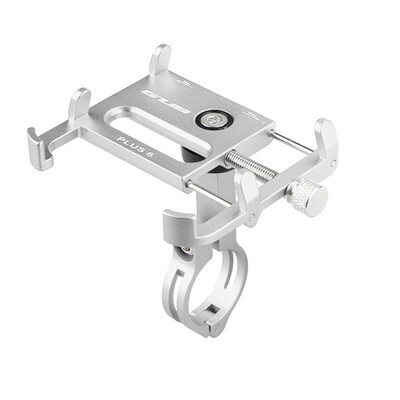 

GUB Bicycle Phone Holder 360 Degree Rotating Length Adjustable Aluminum Bike Handlebar Mount Cycling Clip-on Phone Clamp Holder