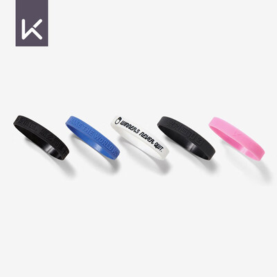 

Keep Silicone Bracelet 5 Pack Basketball Fans Street Wristband Silicone Color