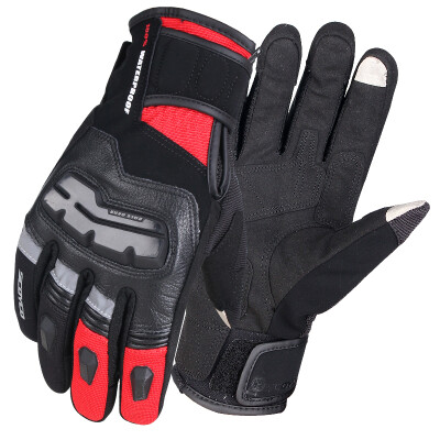 

Sai Yu SCOYCO autumn&winter motorcycle riding gloves locomotive waterproof cold shatter-resistant touch screen protection warm gloves male MC17B red