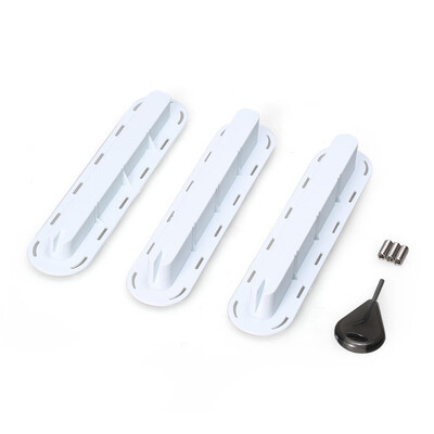 

3 Pack Future Tri Fins Box Plugs Fin Base SUP Screw Surf Fins Plugs Set Extra Fin Key Fin Screws