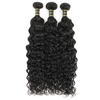 

Amazing Star Human Hair Curly Wave Bundles Brazilian Virgin Hair Water Wave 3 Bundles Human Hair Weave Wet&Wavy