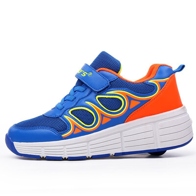 

Shoes Children Casual Wheel Shoes Fashion Kids Sneakers Boy & Girls Sport Flying Roller Shoes For Child Size 28-41