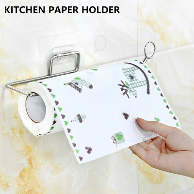 

Toilet Roll Holder Stand Organizer Rack Cabinet Paper Towel Hanger Bathroom Accessories