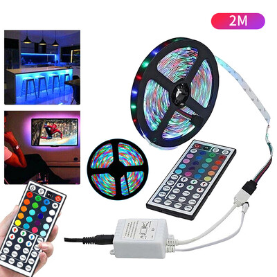 

Willstar 656 ftSet Led Strip Lights with Remote for Home Kitchen Bedroom Bar Decoration 5050 LED Tape Lights