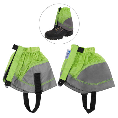 

1 Pair Short Shoe Gaiter Ultra Light Ankle Gaiter Coated Nylon Ankle Walking Cover Outdoor Skating Climbing Short Leg Gaiters