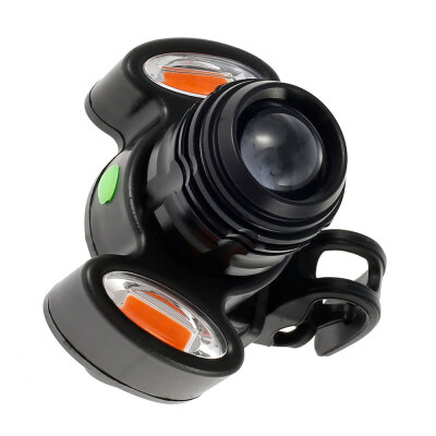 

Willstar 1Set 4 Mode USB T6 Headlight Zoomable Adjustable Rechargeable Bicycl Light