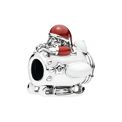 

PANDORA Pandora Universe Santa Claus 925 Silver String Ornament 797511ENMX