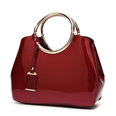 

LKX Luxury Trend Fashion Fake Designer Women Handbag Pearlite Leather Bags Shop Online Bolsa Feminina Top-handle Handbags