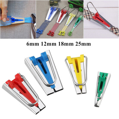 

Willstar DIY Decor Beader Hand Tools Package Edge Sewing Accessories Pull Cylinder Tape Trim Control Bias Tape Maker