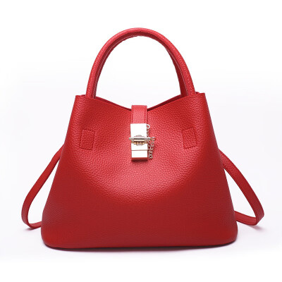 

New Style Women Fashion Color Clemence Bag Open Shoulder Soft Embossed Zipper Portable Bags Size 311823cm