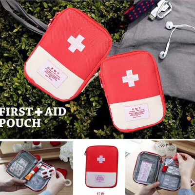 

1PC First Aid Kit bag Red Outdoor Camping Home Survival Portable Case