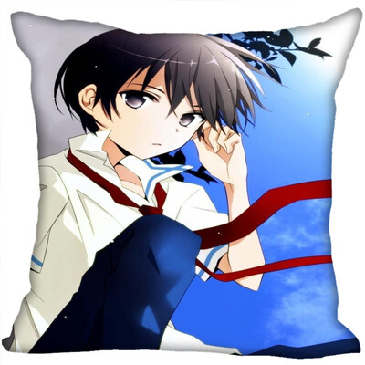 

Sword Art Online Pillow Cover Bedroom Home Office Decorative Pillowcase Square Zipper Pillow Cases Satin Fabric No Fade