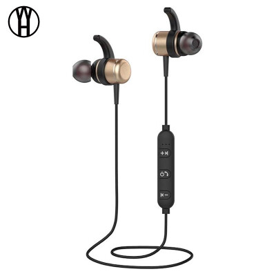 

WH T1 Bluetooth Headphones Magnetic Sliding In-Ear Ears Stereo Wireless earphones