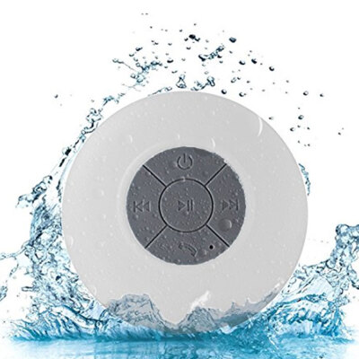 

Willstar 1PCSMini Bluetooth Speaker Portable Waterproof Wireless Handsfree Speakers-White