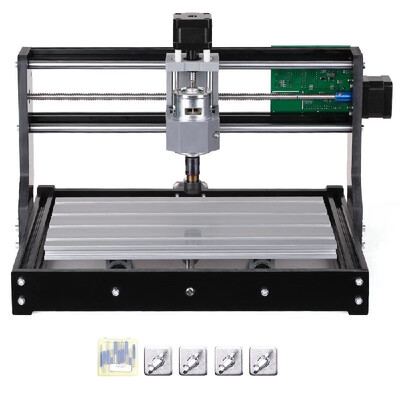 

CNC3018 DIY CNC Router Kit 2-in-1 Mini Laser Engraving Machine GRBL Control 3 Axis for PCB PVC Plastic Acrylic Wood Carving Millin