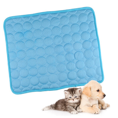 

Cooling Mat Pad for Dogs Cats Ice Silk Mat Cooling Blanket Cushion for KennelSofaBedFloorCar Seats