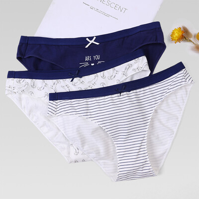 

Scarecrow MEXICAN panties female Lycra cotton Korean cute girl low waist ladies triangle underwear 3 loaded 81836 happy cat XL
