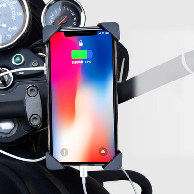 

Cavalry even Cavalry motorcycle mobile phone bracket pedal electric battery car universal automatic lock mobile phone rack to take off GPS navigation rearview mirror version