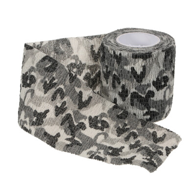 

1 Roll Reusable Outdoor Military Camouflage Hunting Camping Cycling Wrap Elastic Stealth Tape 5CMx45M