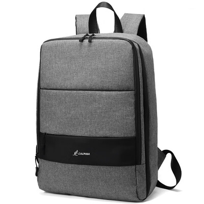

Alpina kangaroo LALPINA backpack mens fashion trend mens multi-function computer bag Korean version of the backpack casual travel backpack male 684022003S gray