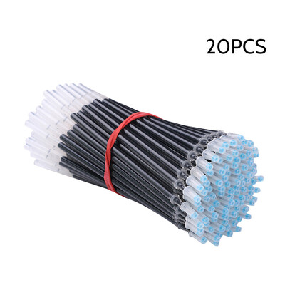 

100Pcs School Office Bullet 05mm Neutral Pen Refills Red Gel Pen Refill Replacement