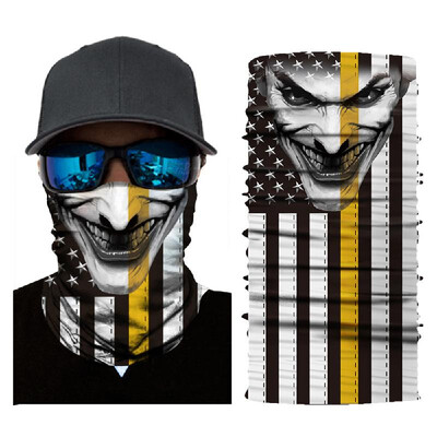 

New Cool Robot Skeleton Halloween Mask Scarf Joker Headband Balaclavas for Cycling Fishing Ski Motorcycle