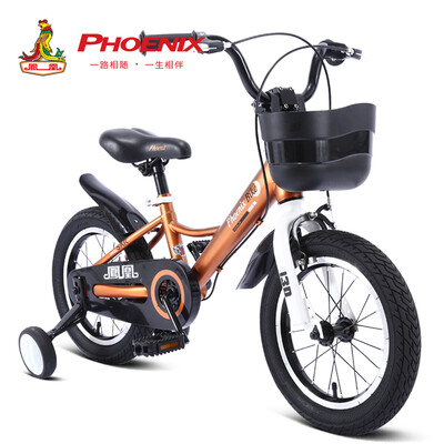 

Phoenix Phenix Phoenix children bicycle boys&girls baby carriage children baby bicycle child mountain bike 2-7 years old suitable for height 90-130cm small handsome brother frosted brown