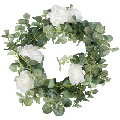 

Willstar 2M Artificial Flowers Garland Hanging Trailing Ivy Vine Eucalyptus Wedding Decor