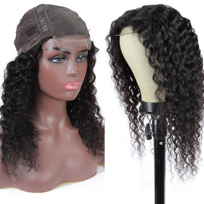 

Amazing Star Virgin Hair Water Wave Lace Front Wigs 4x4 Inch Brazilian Human Hair Lace Front Wigs 4x4 Inch Wet&Wavy