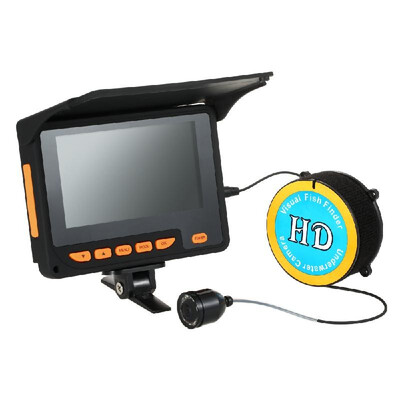 

Fishing Depth Sonar Finder Lixada 20M 1000TVL Fish Finder Underwater Ice Fishing Camera 43" LCD Monitor 8 Infrared IR LED Night V