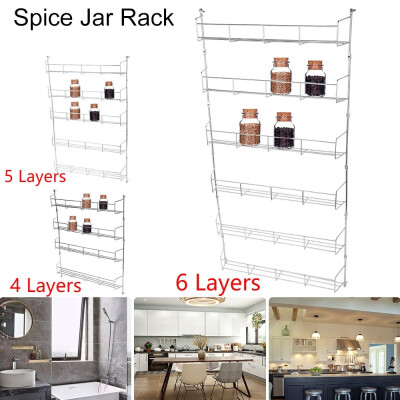 

Multifunction Kitchen Spice Rack Cabinet Shelf Organizer Storage Wall Mount Holder