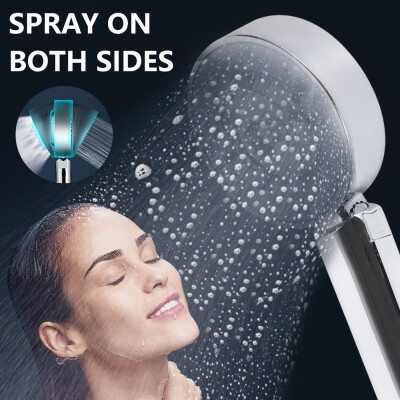 

Handheld Shower Head Double-sided Spray Booster Shower 3 Mode Shower Water Perfect Water Efficient for Massage Spa & Shower