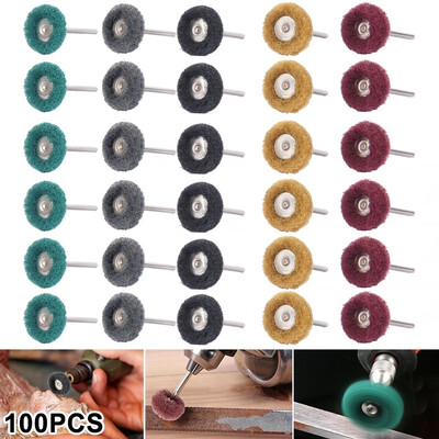 

100PCS Polishing Wheel Buffing Pad Brush Set Polishers Tool for Rotary Drill Bit