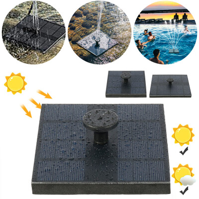 

Mini Solar Floating Water Fountain for Garden Pool Pond Decoration Lotus