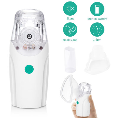 

Household Mini Handheld Ultrasonic Nebulizer Portable Mute Asthma Inhaler Atomizer USB Rechargeable Medical Asthma Nebulizer
