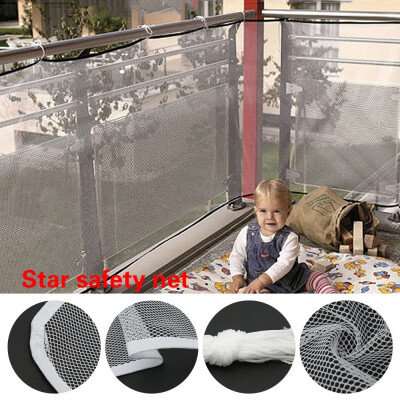 

Stair Safety Net Small Gridding Protection Installation Balcony Baby Secure Gate