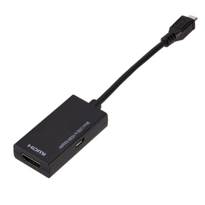 

Micro USB to HDMI Adapter Cable HDTV HDMI Adapter Converter 1080P HD Audio Cables For Samsung Huawei Android Phone Tablet