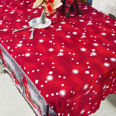 

Christmas Dinner Tablecloth Rectangle Decorative Table Covers