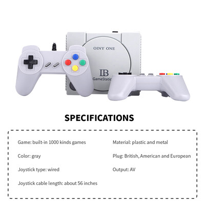 

Game Console Nostalgic Retro Home Game Console TV Game Console 1000 In One Game Console