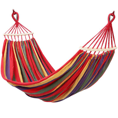 

Double Hanging Hammock Leisure Garden Swing Chair Sleeping Bed Indoor Outdoor Camping