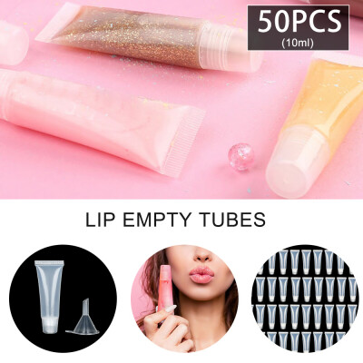 

Lip Gloss Empty Tubes Travel Bag Lotion Bottle Clear Cosmetic Containers 10Ml