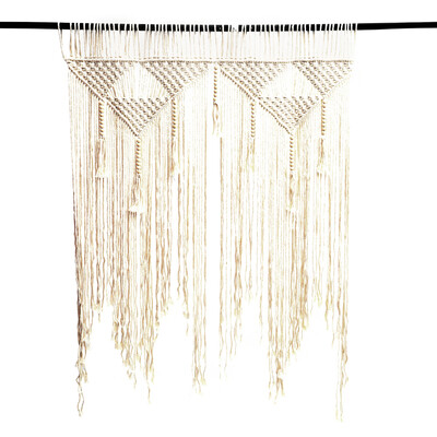 

Willstar Wall Hanging Handwoven Bohemian Cotton Rope Boho Tapestry Home Decor