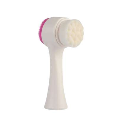 

superfine Fibre Soft Facial Brush Deep Pore Cleansing Brush Nylon Face Washing Brush with Long Handle